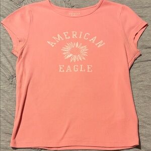 American Eagle Outfitters Light Pink Tee